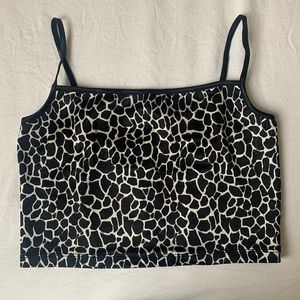 American Apparel Giraffe Print Cami Top
